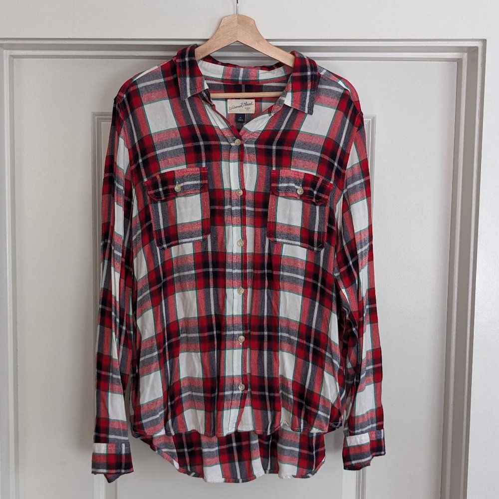 Target Women's Plaid Button Up